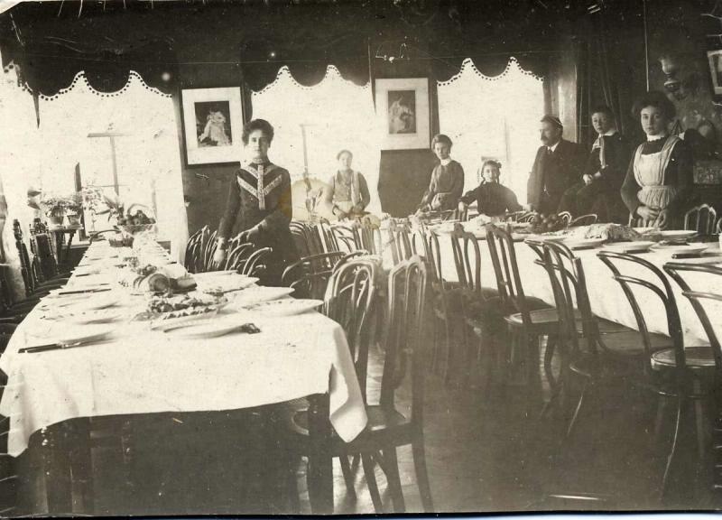 Зал перед праздником, 1900-е, Калужская губ., г. Кондрово