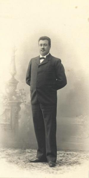 Мужской портрет, 1895 - 1905, г. Москва