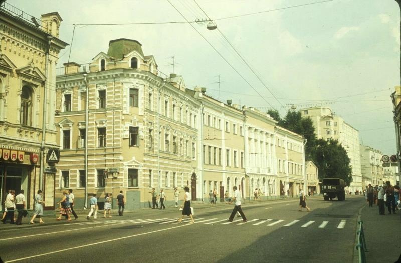 Улица Покровка, 1980-е, г. Москва