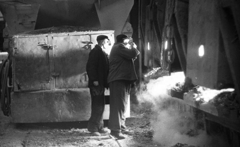 Магнитогорский металлургический комбинат. Сталевары, 1964 год, г. Магнитогорск