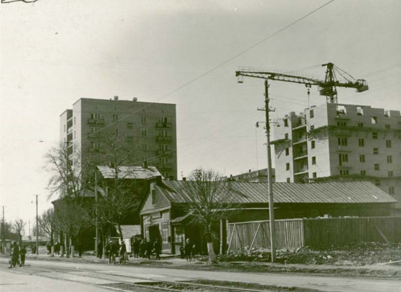 6-й микрорайон. Советский проспект, 14 мая 1969, г. Череповец