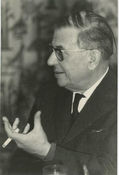 Ж. П. Сартр в редакции «Юности», 1963 год