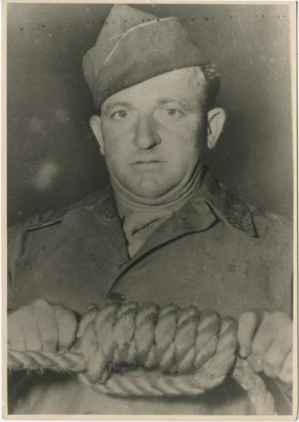 Американский сержант Джон Вуд, 1946 год, Германия, г. Нюрнберг
