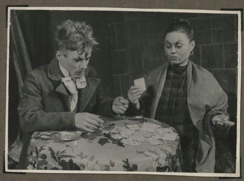 Сцена из спектакля. №1, 1930-е