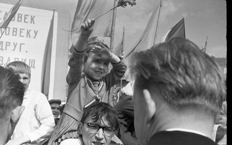 Первомайская демонстрация, 1963 - 1964, г. Москва