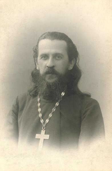 Портрет священника, 1910 год, г. Санкт-Петербург