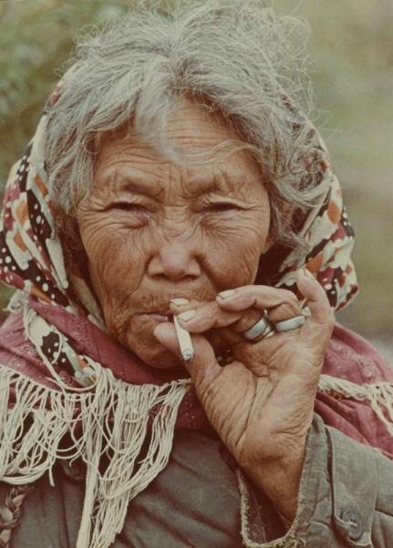 Мать рыбаков, 1972 год, Чукотский национальный округ. Из серии «Встречи с Чукоткой».