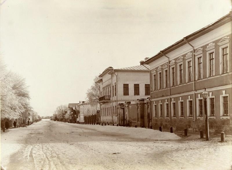 Городская улица, 1900-е, Владимирская губ., г. Шуя