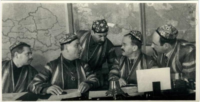 Климент Ворошилов, Иосиф Сталин, Вячеслав Молотов, 1930-е, г. Москва