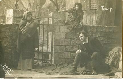 Сцена из спектакля, 1910-е
