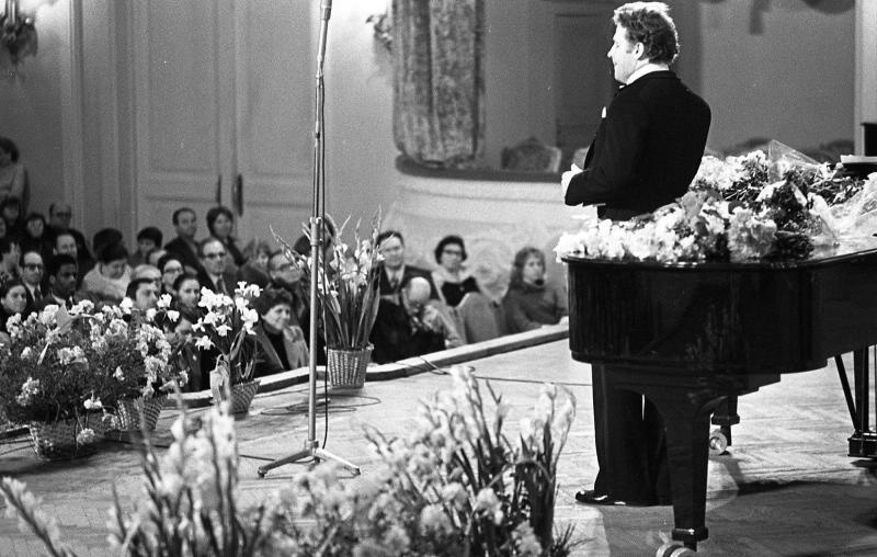 Выступление Евгения Нестеренко в Консерватории, 1979 год, г. Москва