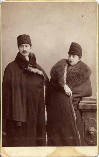 Портрет мужчины и женщины, 1910-е, г. Саратов