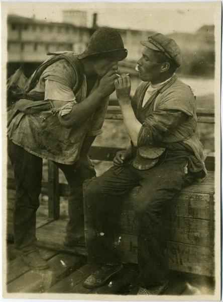 Волжские грузчики, 1928 год