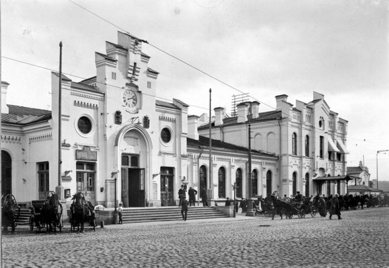 Финляндский вокзал, 1900-е, г. Санкт-Петербург