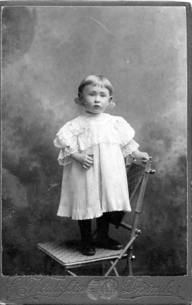 Детский портрет, 1900-е, Витебская губ., г. Двинск