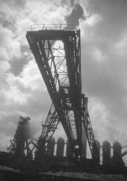 Макеевский металлургический завод. Рудный кран, 1933 год, Украинская ССР, г. Макеевка
