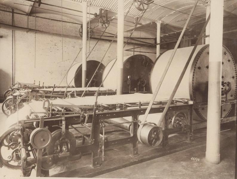 Цех по обработке ткани, 1900-е