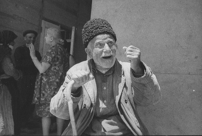 Старик, 1960-е, Армянская ССР. Выставки&nbsp;«Возраст мудрости»&nbsp;и «Счастливые люди Всеволода Тарасевича» с этой фотографией.