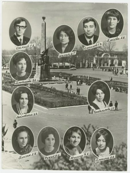 Хабаровск. Выпускники медицинского института, 1968 год