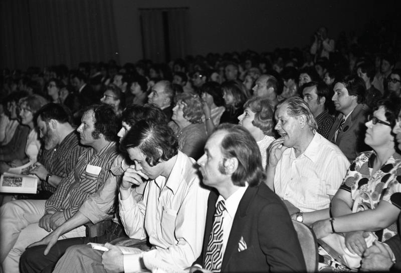 20-летие журнала «Юность». Публика в зале, 10 июня 1975, г. Москва