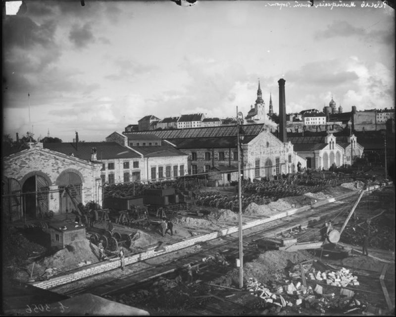 Мастерские Балтийской железной дороги, 1900-е, г. Таллин