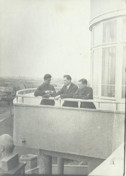 Отдыхающие в санатории РККА имени Климента Ворошилова в Сочи, 1934 год, г. Сочи