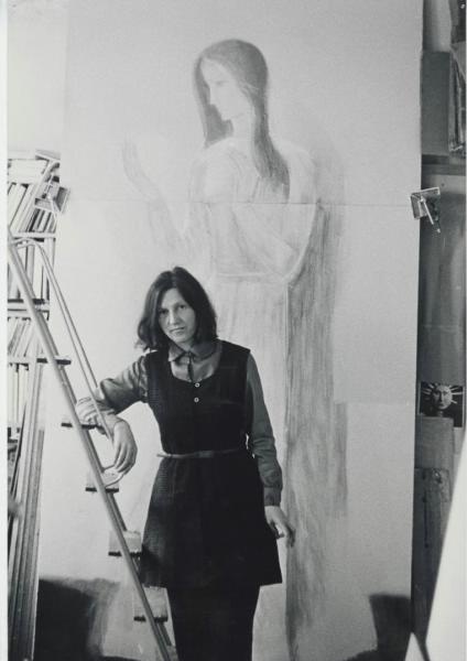Литовская художница Сигуте Валювене, 1970-е