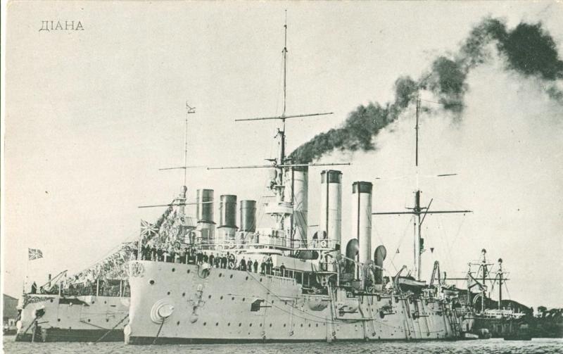 Бронепалубный крейсер «Диана», 1901 - 1904