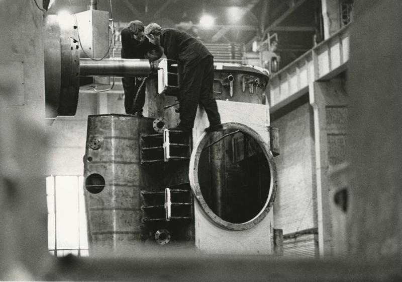 Рабочие на заводе, 1965 - 1970, г. Ленинград