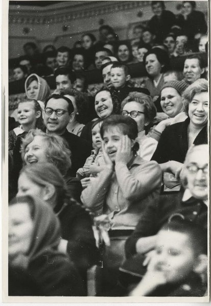Без названия, 1960-е, г. Москва. Выставка «Цирк!» с этой фотографией.