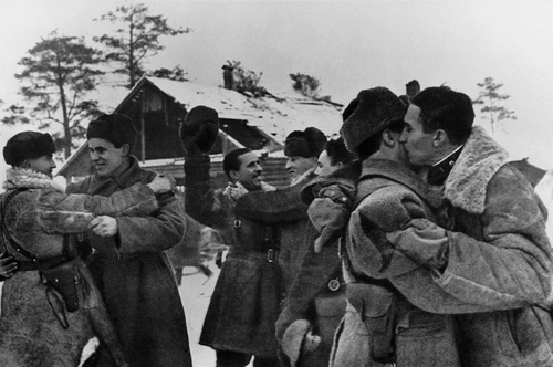 Прорыв блокады Ленинграда, 18 января 1943, Ленинградская обл.