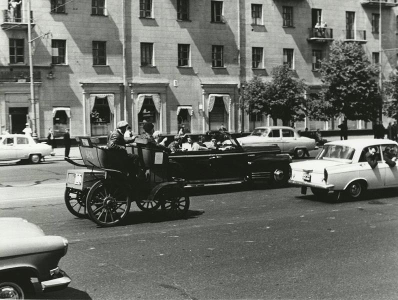 Московский праздник автомобилистов, 4 июля 1967, г. Москва, Садовое кольцо