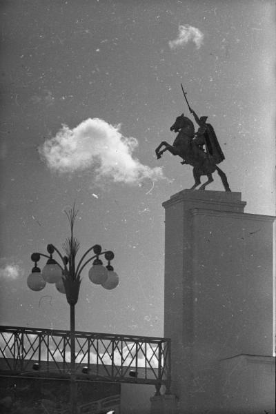 ВСХВ. Памятник Чапаеву, 1939 год, г. Москва