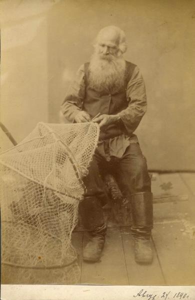 Портрет рыбака, 24 августа 1890