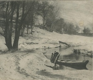 Первый снег, 1920-е. Выставка «Первый снег» с этой фотографией.&nbsp;