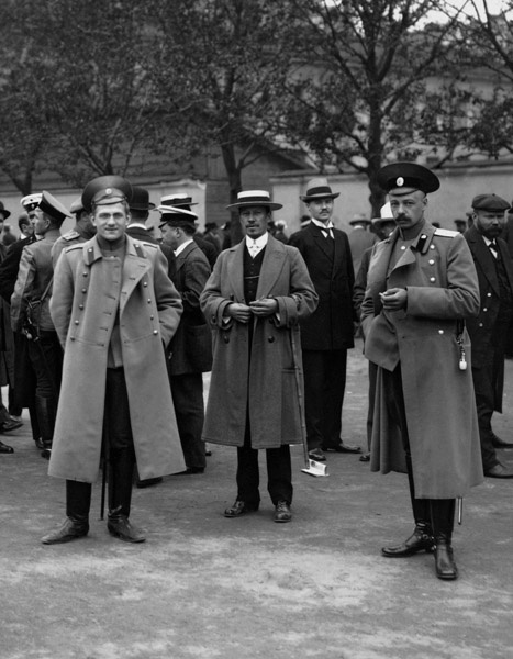 Офицерский призывной пункт. Фрагмент, август - декабрь 1914, Петроград