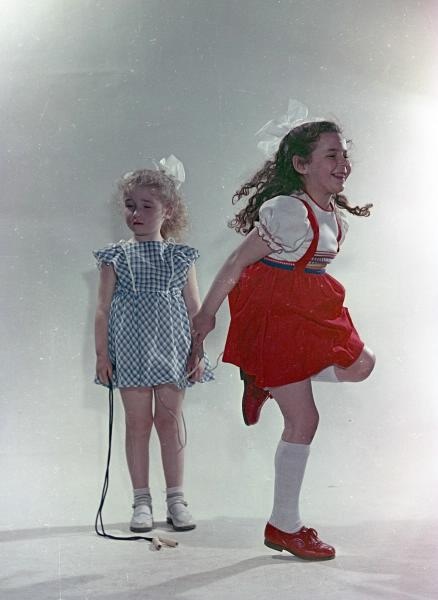 Демонстрация моделей детской одежды, 1950 - 1958, г. Москва