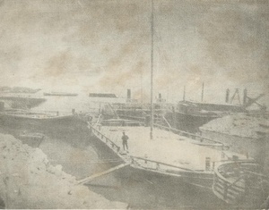 Затон зимой, 1920-е