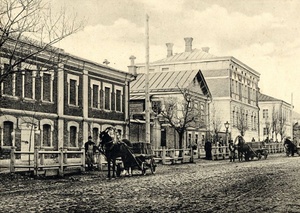Хлебный амбар при Саратовском складе, 1895 - 1905, г. Саратов. Выставка «Путешествие в Саратов» с этой фотографией.