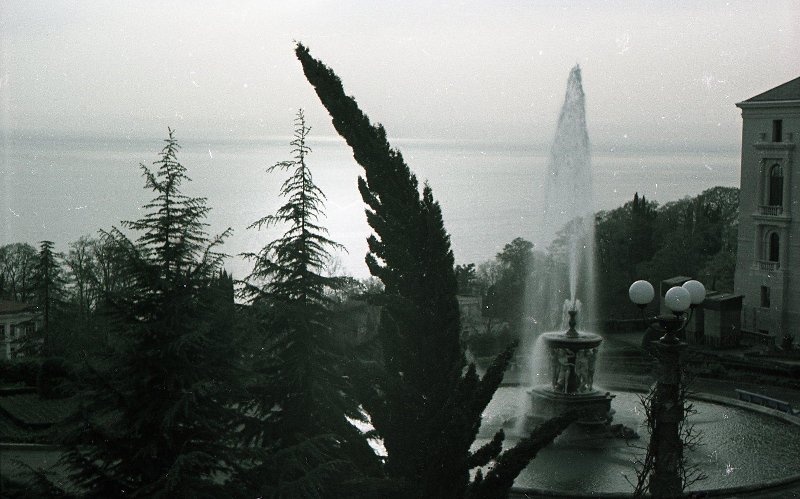 Фото "Санаторий имени Орджоникидзе", 1952 год, г. Сочи - История России ...