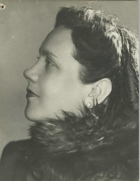 Писательница Наталья Кончаловская, 1940-е