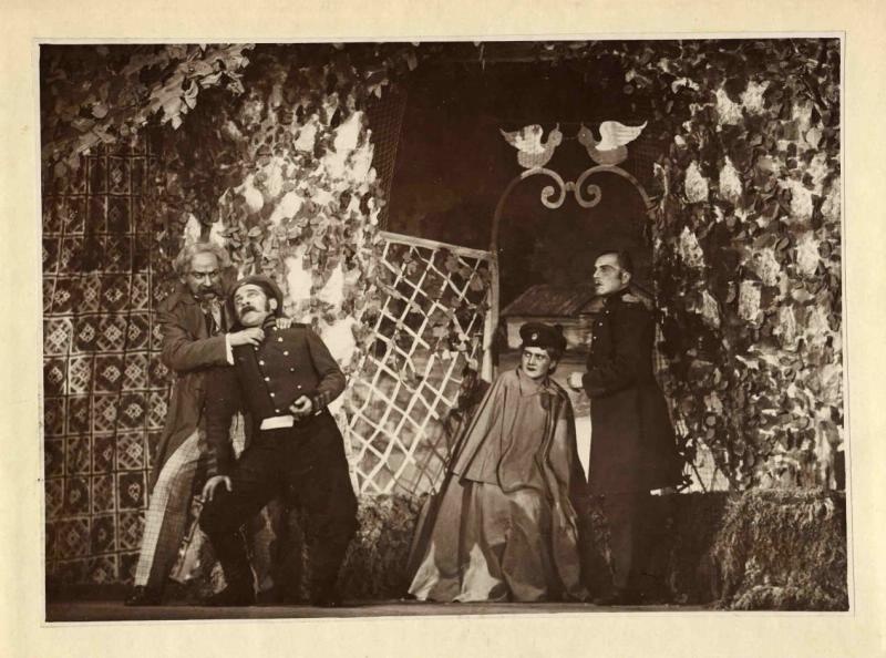 Сцена из спектакля, 1900-е