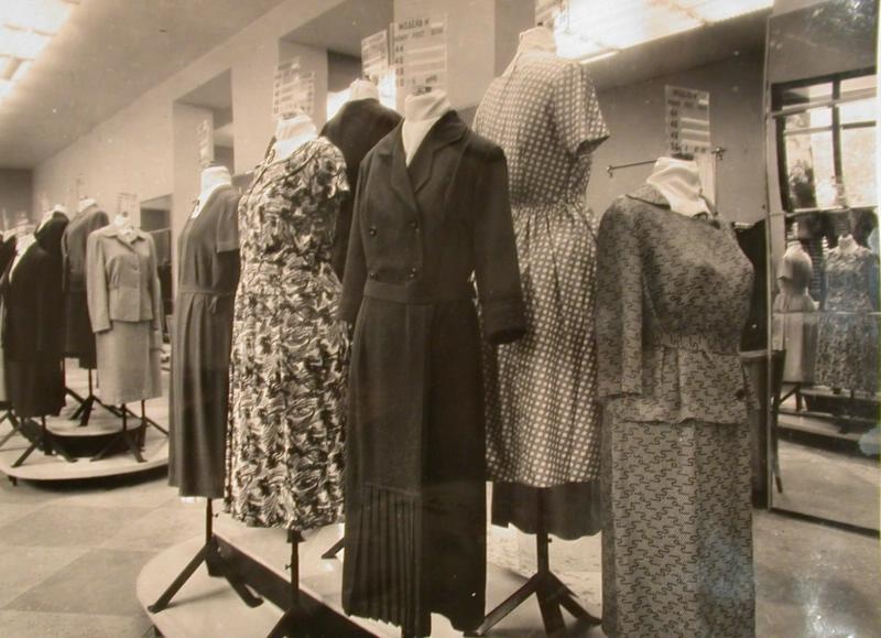 Магазин «Женская одежда», 1961 год, г. Сталинград