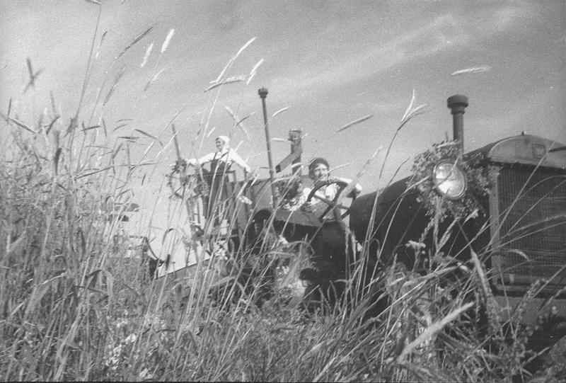 Женская бригада, 1938 год, Куйбышевская обл.. Ныне Самарская область.