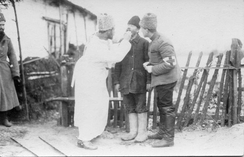 Медицинская помощь мирному населению, 1916 год
