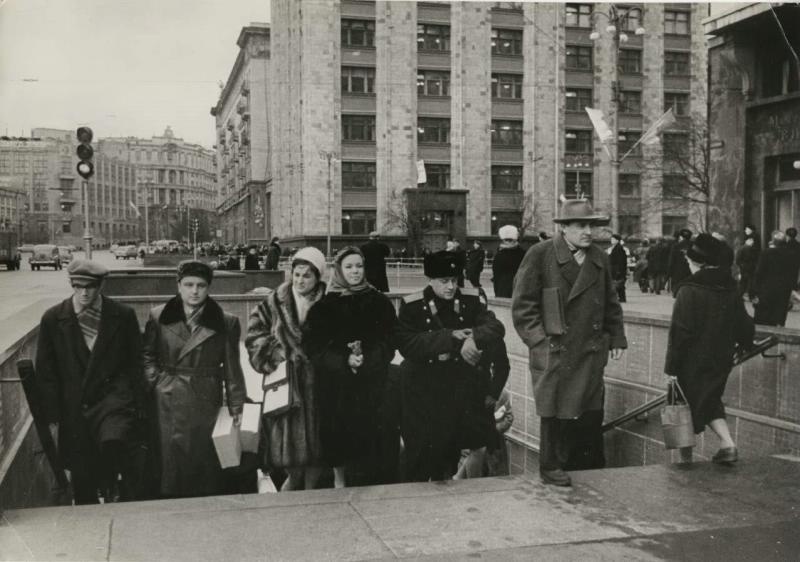 Улица Горького, 1960 - 1961, г. Москва, ул. Горького