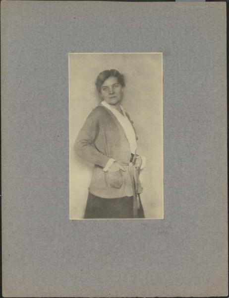 Маргарита Карловна Ленц, 1917 год