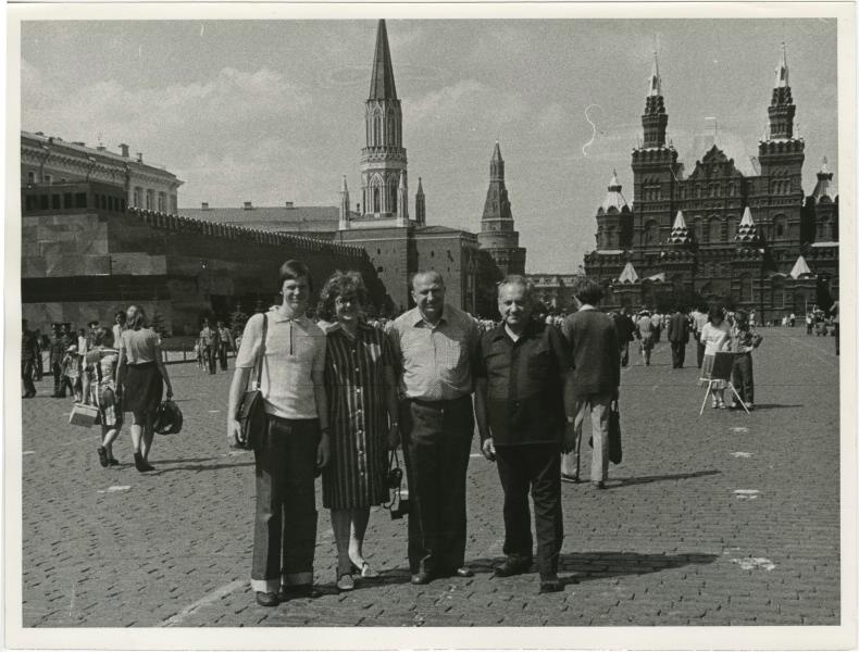 На Красной Площади, 1970-е, г. Москва
