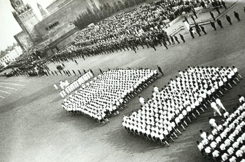 Спортивный парад на Красной площади, 1935 год, г. Москва