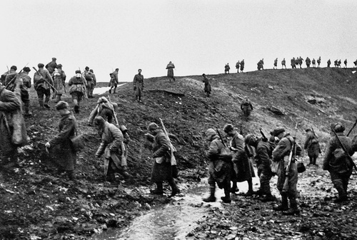 Переход на новую огневую позицию, март - май 1944, Украинская ССР, Одесская обл.
